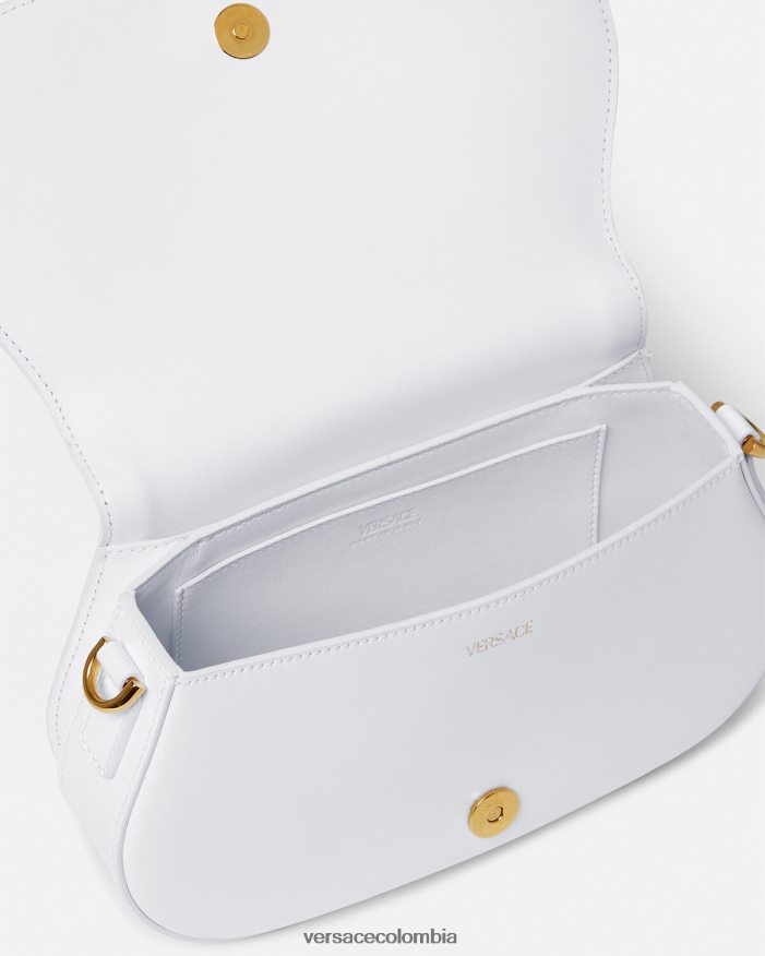 mujer bolso de hombro con greca diosa Versace blanco 2RP40F253 bolsas
