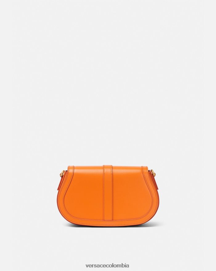 mujer bolso de hombro con greca diosa Versace naranja 2RP40F250 bolsas