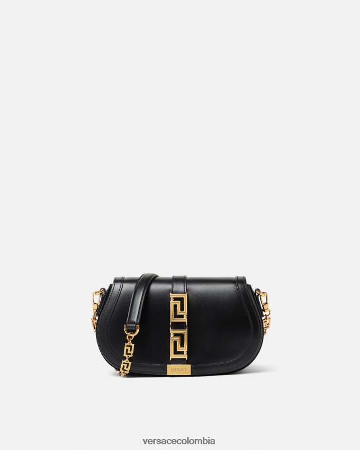 mujer bolso de hombro con greca diosa Versace negro 2RP40F251 bolsas