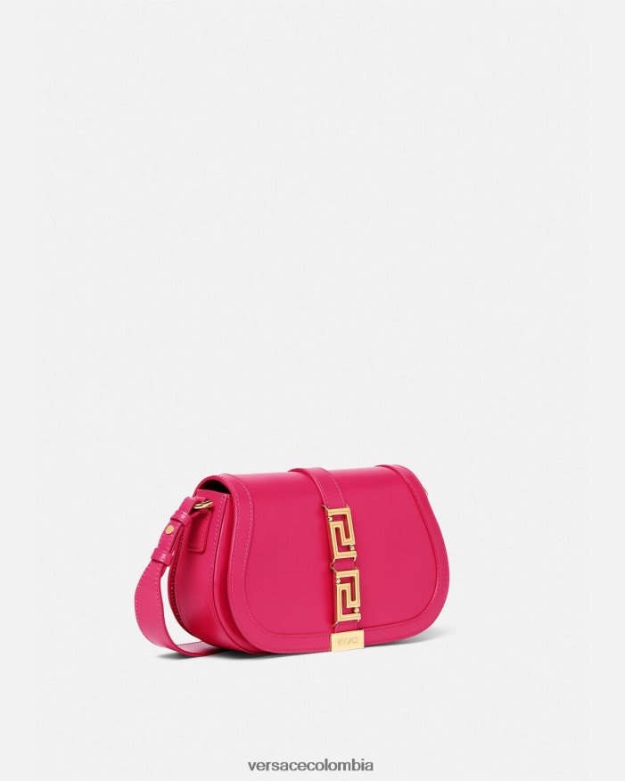 mujer bolso de hombro con greca diosa Versace rosa 2RP40F252 bolsas