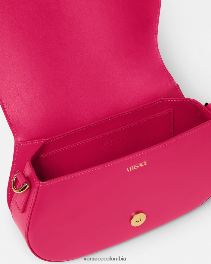 mujer bolso de hombro con greca diosa Versace rosa 2RP40F252 bolsas