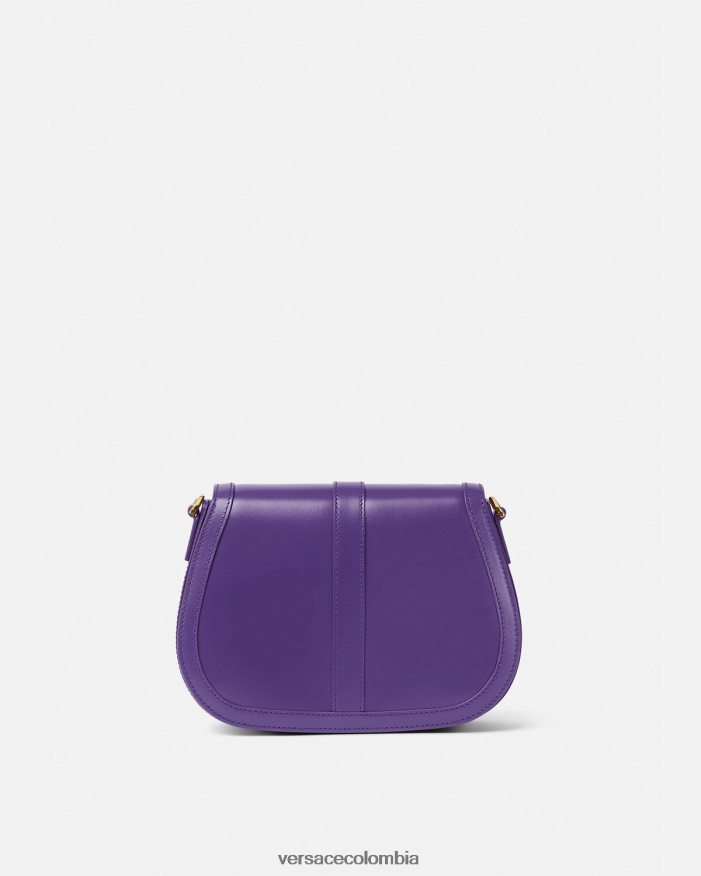 mujer bolso de hombro grande con greca diosa Versace Violeta 2RP40F271 bolsas