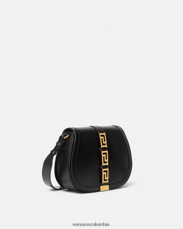 mujer bolso de hombro grande con greca diosa Versace negro 2RP40F254 bolsas