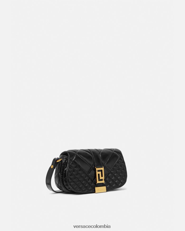 mujer bolso de hombro mini con greca diosa Versace negro 2RP40F244 bolsas