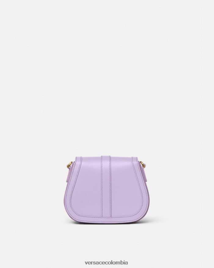 mujer bolso de hombro pequeño con Greca Diosa Versace lila 2RP40F263 bolsas