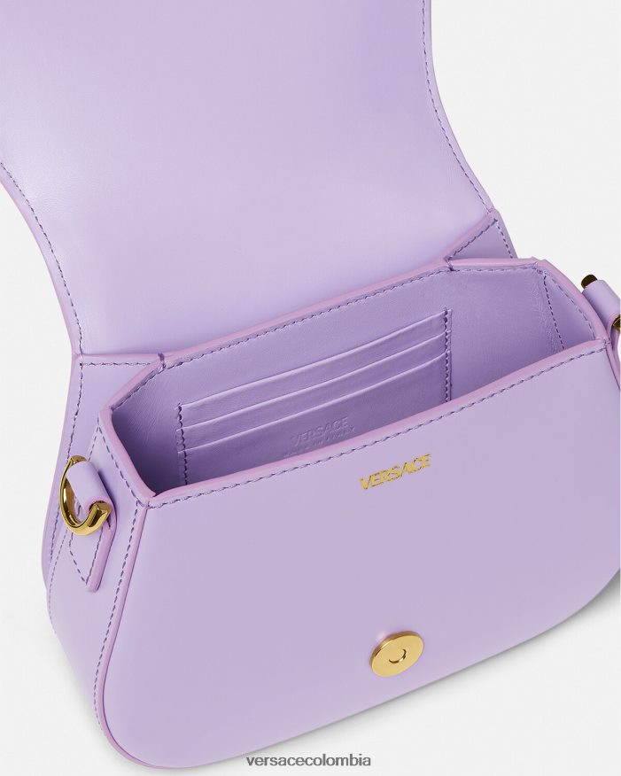 mujer bolso de hombro pequeño con Greca Diosa Versace lila 2RP40F263 bolsas