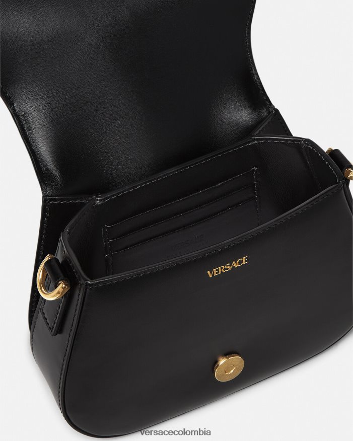 mujer bolso de hombro pequeño con Greca Diosa Versace negro 2RP40F260 bolsas