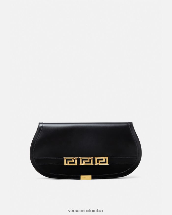 mujer bolso de mano con greca diosa Versace negro 2RP40F261 bolsas