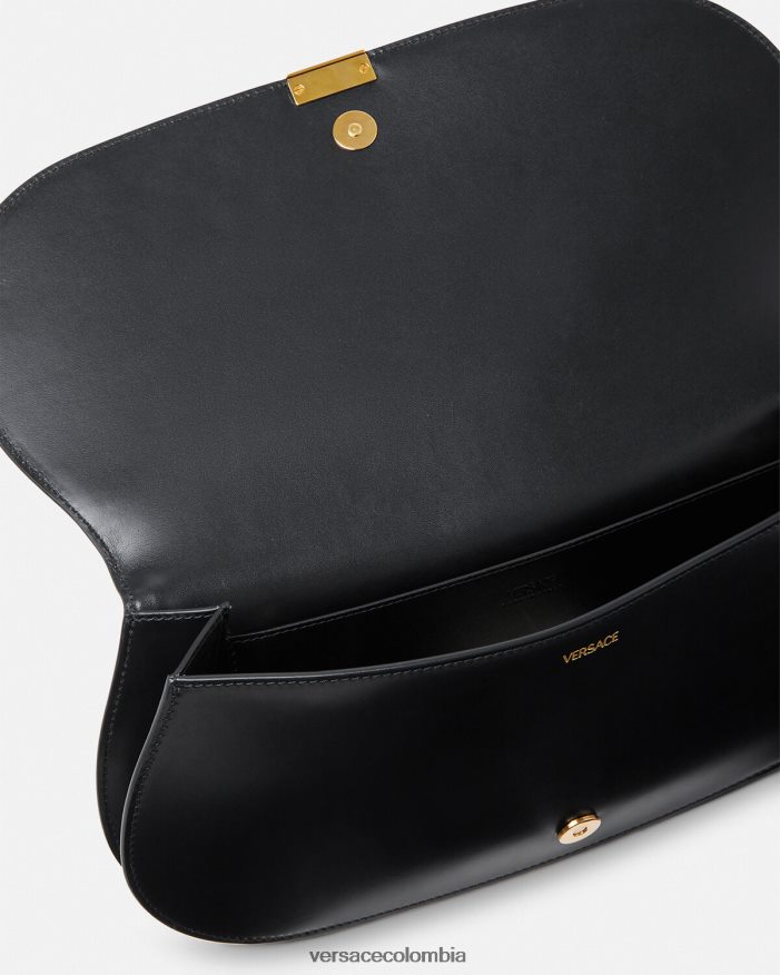 mujer bolso de mano con greca diosa Versace negro 2RP40F261 bolsas