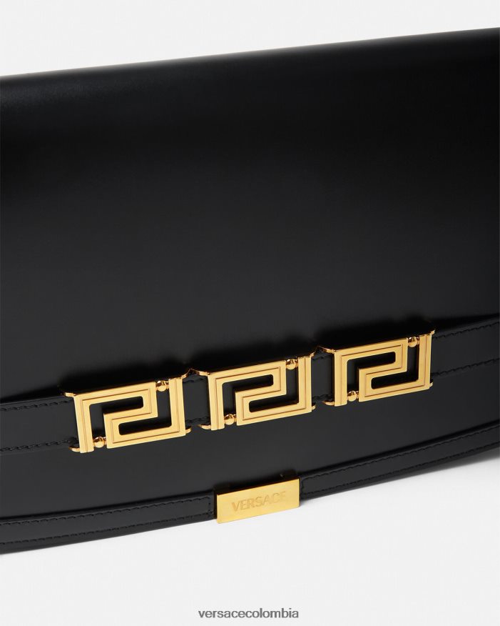 mujer bolso de mano con greca diosa Versace negro 2RP40F261 bolsas