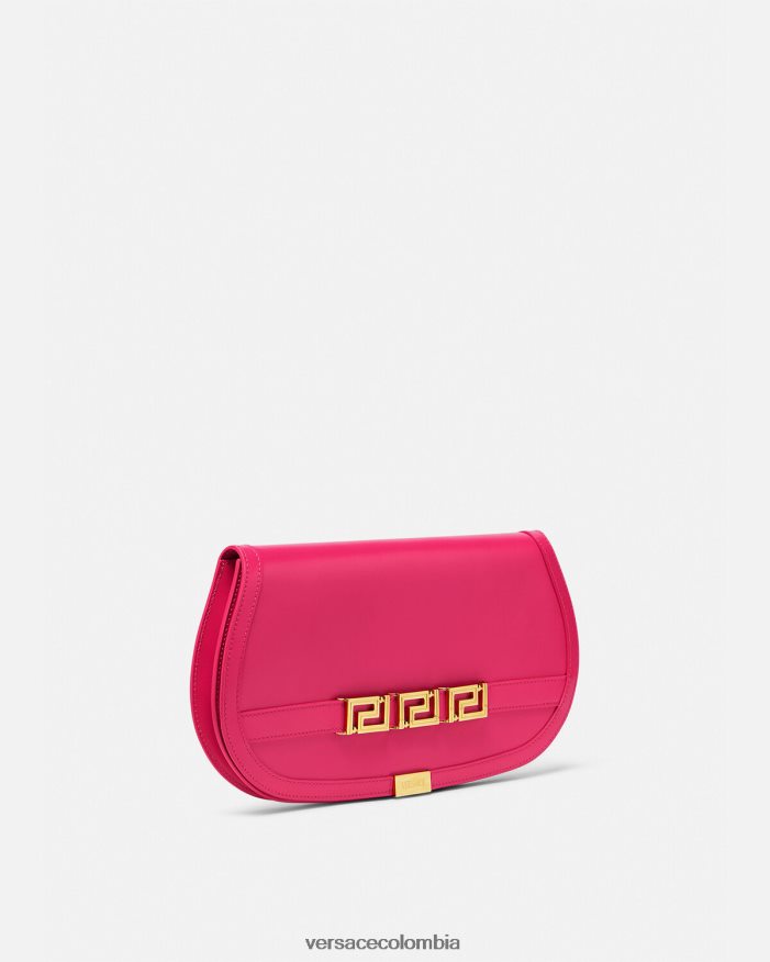 mujer bolso de mano con greca diosa Versace rosa 2RP40F262 bolsas