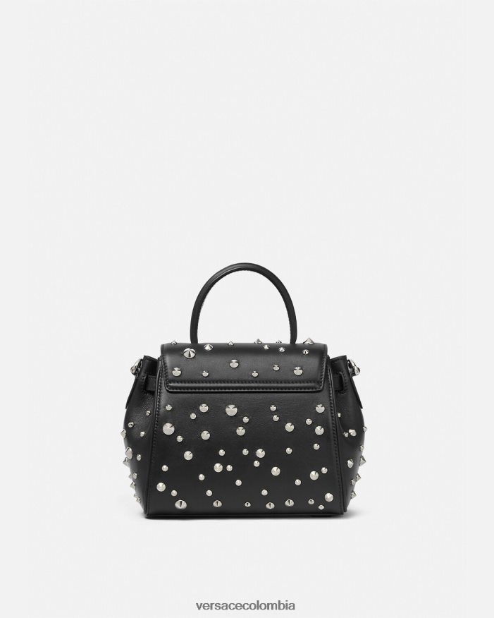 mujer bolso de mano pequeño con pinchos la medusa Versace negro 2RP40F350 bolsas