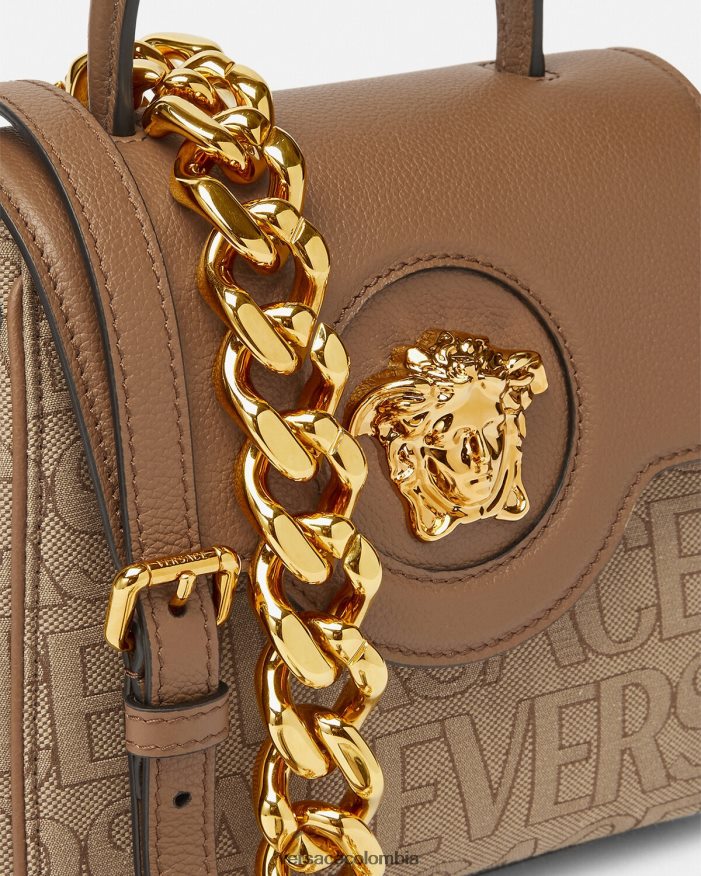 mujer bolso de mano pequeño la medusa Versace marrón 2RP40F325 bolsas