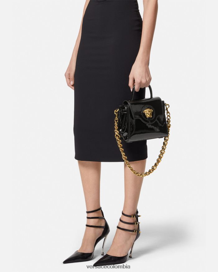 mujer bolso de mano pequeño la medusa Versace negro 2RP40F361 bolsas