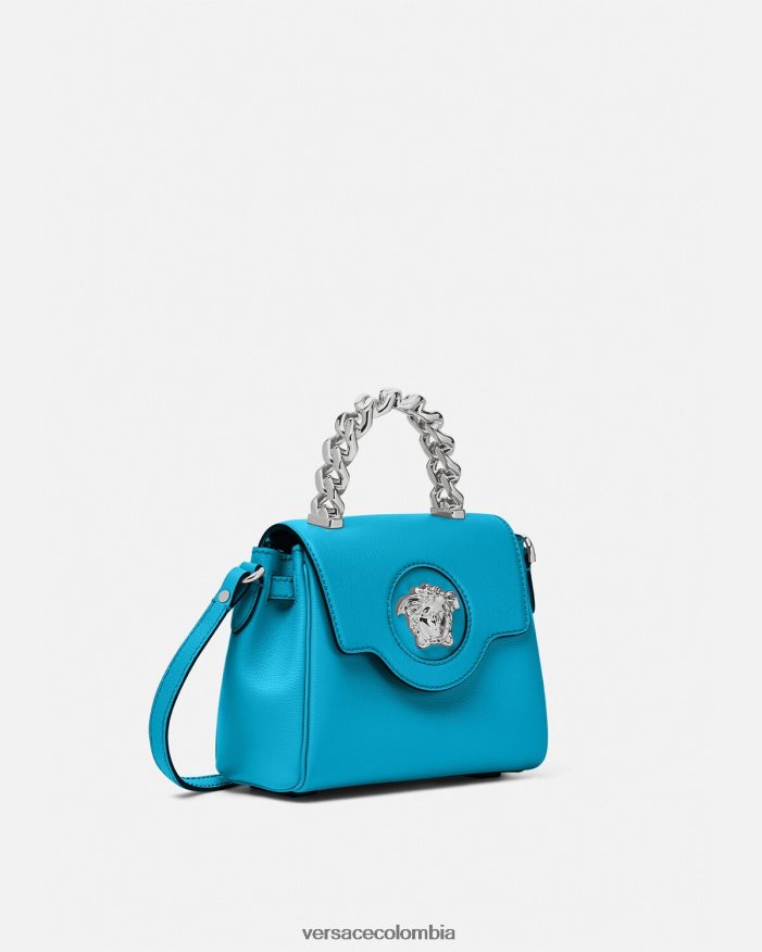 mujer bolso de mano pequeño la medusa Versace turquesa 2RP40F333 bolsas