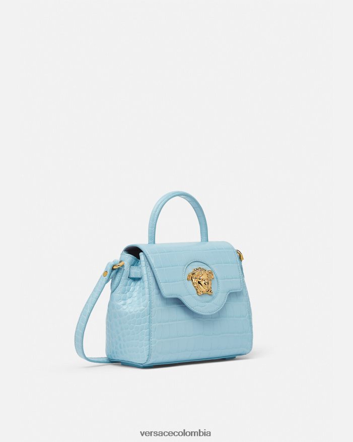 mujer bolso de mano pequeño la medusa Versace turquesa 2RP40F336 bolsas