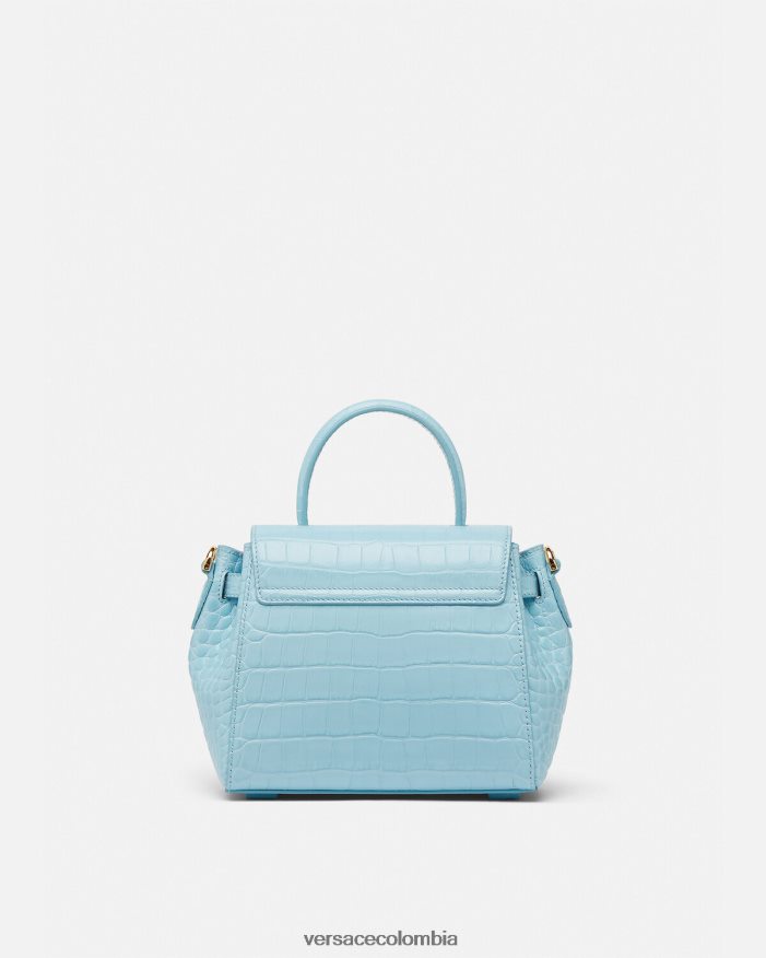 mujer bolso de mano pequeño la medusa Versace turquesa 2RP40F336 bolsas