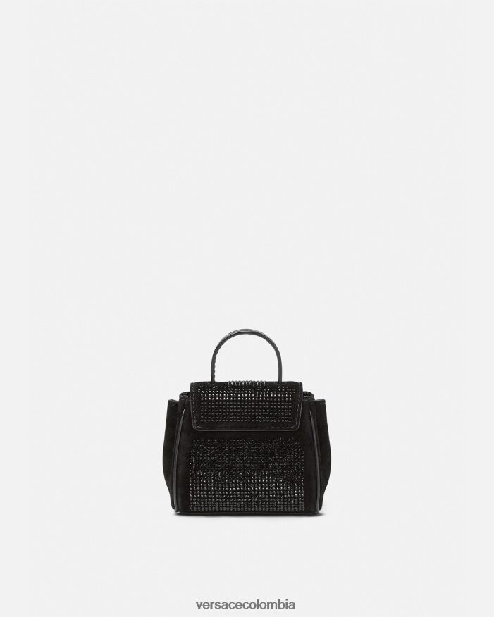 mujer bolso micro con tachuelas la medusa Versace negro 2RP40F329 bolsas