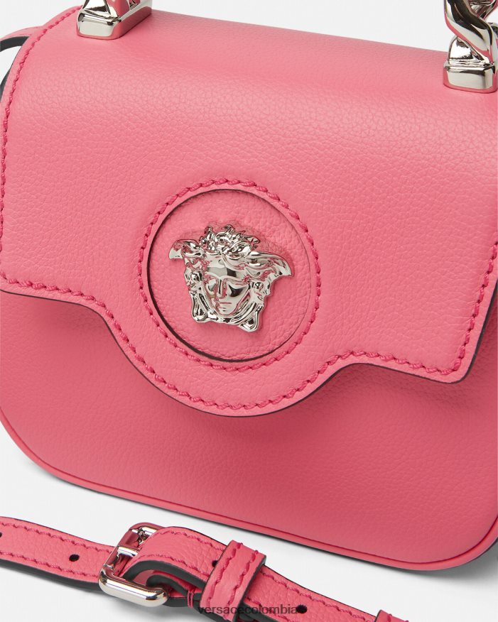 mujer bolso mini con medusa Versace rosa 2RP40F307 bolsas