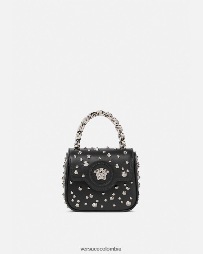 mujer bolso mini con pinchos la medusa Versace negro 2RP40F352 bolsas