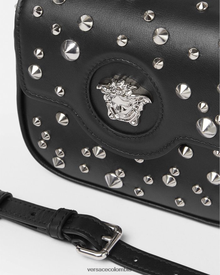 mujer bolso mini con pinchos la medusa Versace negro 2RP40F352 bolsas