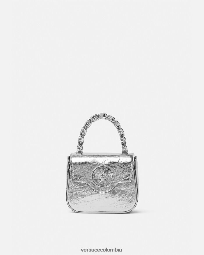 mujer bolso mini metalizado la medusa Versace un color 2RP40F306 bolsas