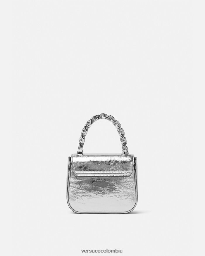 mujer bolso mini metalizado la medusa Versace un color 2RP40F306 bolsas