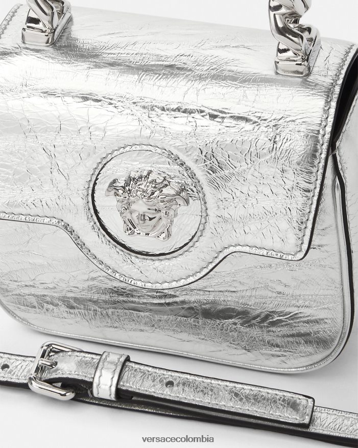 mujer bolso mini metalizado la medusa Versace un color 2RP40F306 bolsas