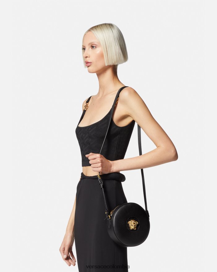 mujer bolso para cámara redondo la medusa Versace negro 2RP40F354 bolsas