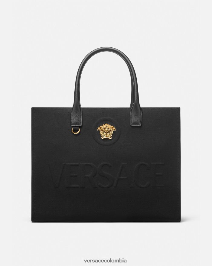 mujer bolso shopper grande con medusa Versace negro 2RP40F341 bolsas
