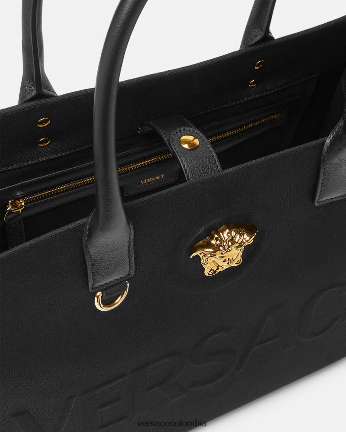 mujer bolso shopper grande con medusa Versace negro 2RP40F341 bolsas