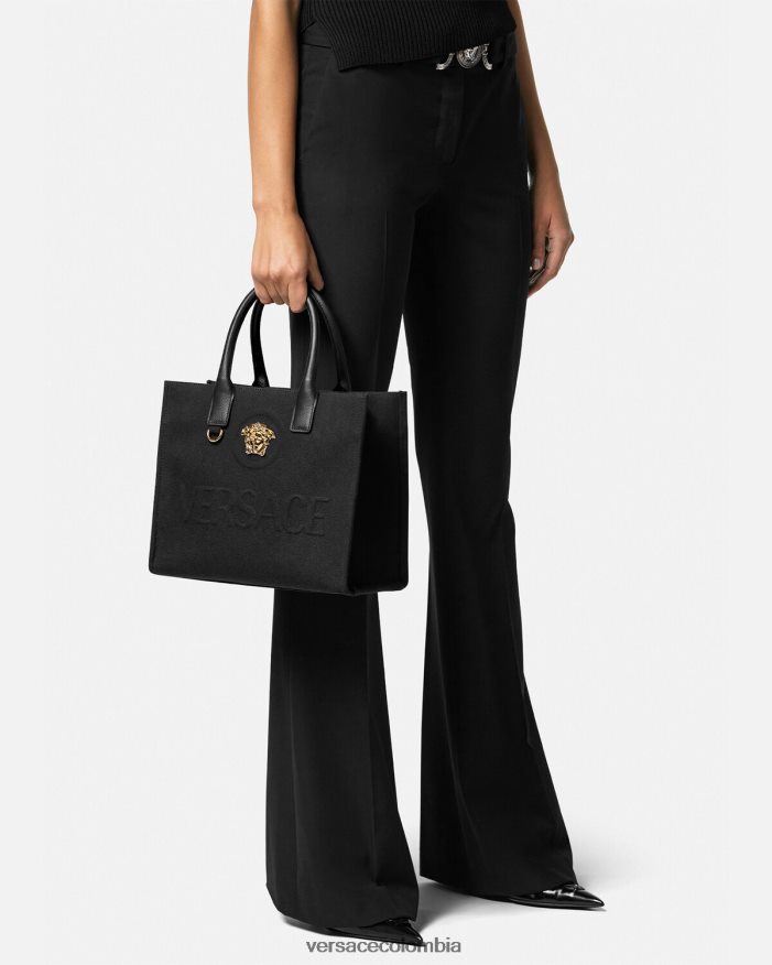 mujer bolso shopper pequeño con medusa Versace negro 2RP40F331 bolsas