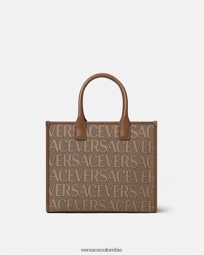 mujer bolso tote pequeño en toda su extensión Versace marrón 2RP40F316 bolsas