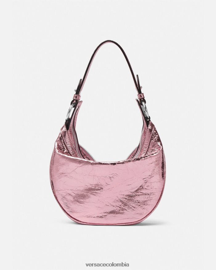 mujer bolso hobo pequeño metalizado repetido Versace un color 2RP40F281 bolsas