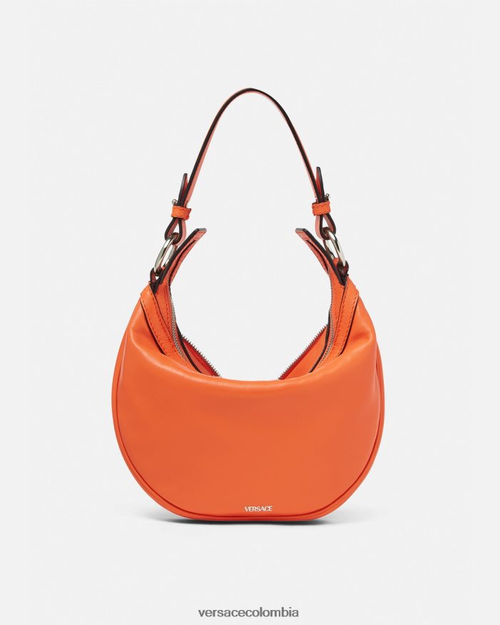 mujer bolso hobo pequeño repetido Versace naranja 2RP40F295 bolsas