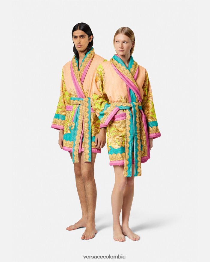 mujer bata de baño diosa barroca Versace imprimir 2RP40F1097 ropa interior y ropa de playa