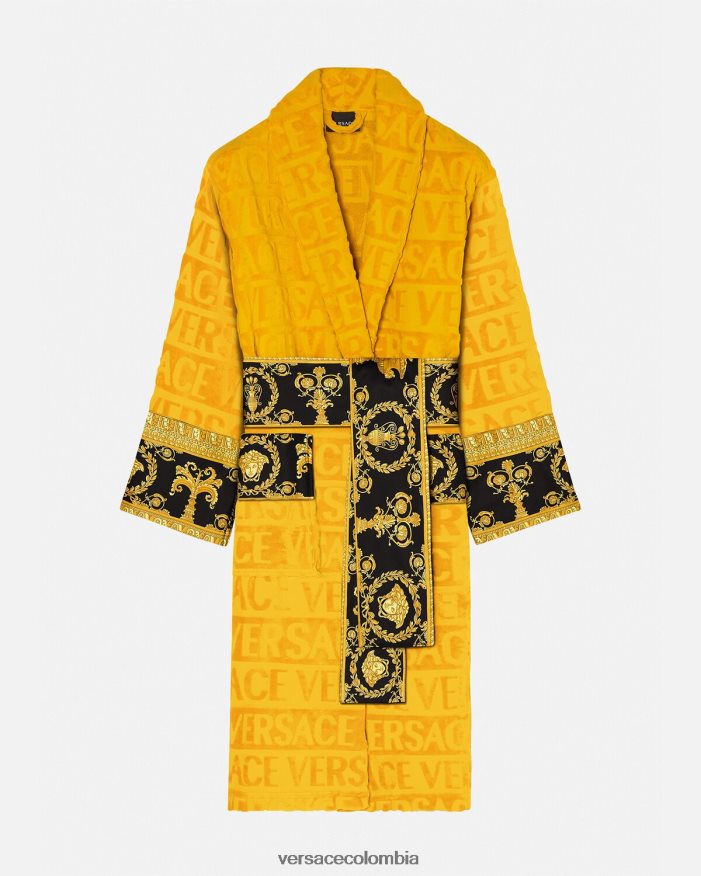 mujer yo bata de baño barroca Versace amarillo 2RP40F1096 ropa interior y ropa de playa