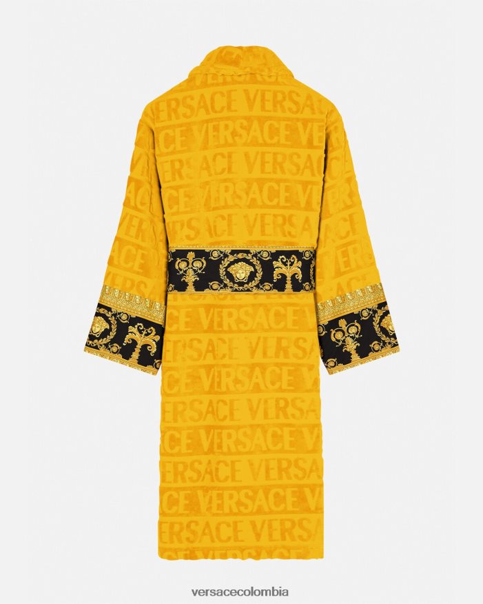 mujer yo bata de baño barroca Versace amarillo 2RP40F1096 ropa interior y ropa de playa