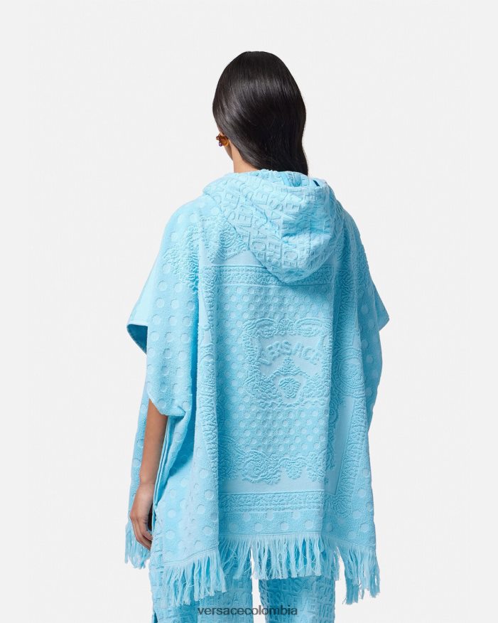 mujer pareo de toalla con mariposas patrimoniales Versace un color 2RP40F1192 ropa interior y ropa de playa