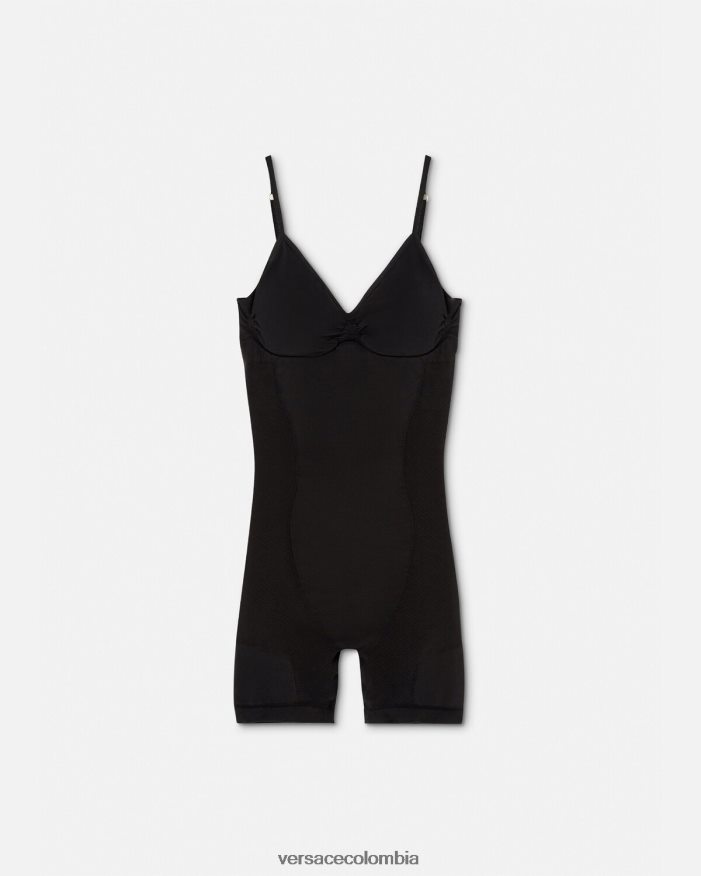 mujer body moldeador con medusa Versace negro 2RP40F1064 ropa interior y ropa de playa