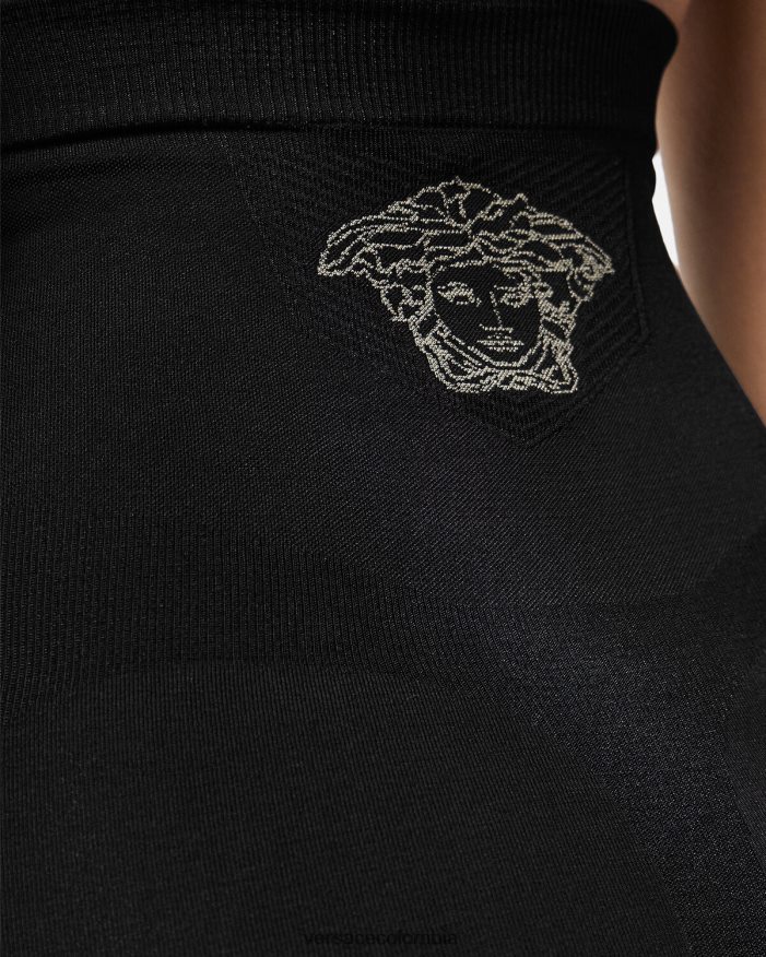 mujer braguitas moldeadoras de cintura alta con medusa Versace negro 2RP40F1063 ropa interior y ropa de playa