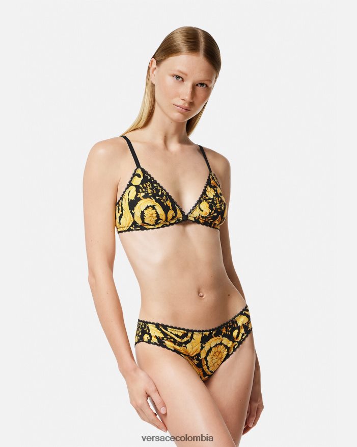mujer calzoncillos barrocos Versace imprimir 2RP40F1072 ropa interior y ropa de playa
