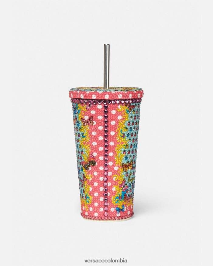 mujer taza de viaje mariposas de cristal Versace imprimir 2RP40F1194 ropa interior y ropa de playa