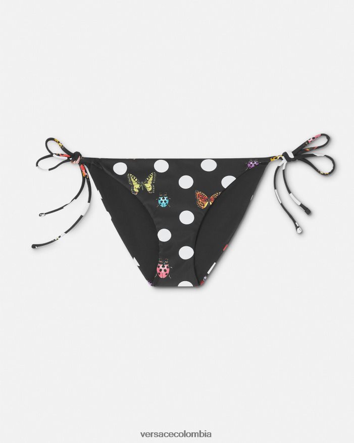 mujer braguita de bikini mariposas Versace imprimir 2RP40F1115 ropa interior y ropa de playa