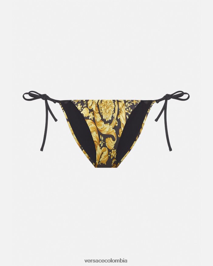 mujer braguitas de bikini barroco Versace imprimir 2RP40F1142 ropa interior y ropa de playa