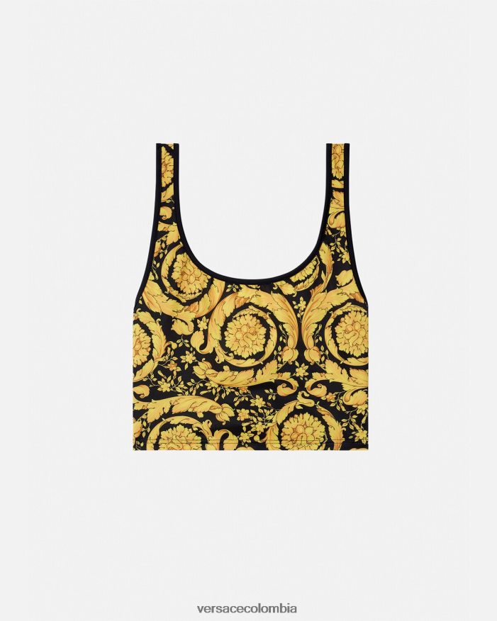 mujer top tankini barroco Versace imprimir 2RP40F1172 ropa interior y ropa de playa