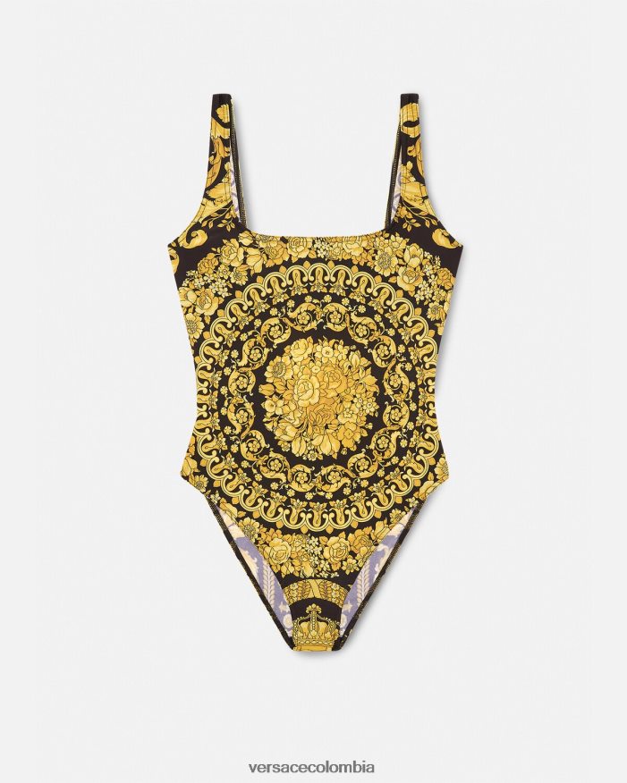 mujer traje de baño de una pieza con estampado barroco Versace imprimir 2RP40F1143 ropa interior y ropa de playa