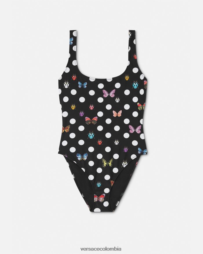 mujer traje de baño de una pieza mariposas Versace imprimir 2RP40F1116 ropa interior y ropa de playa