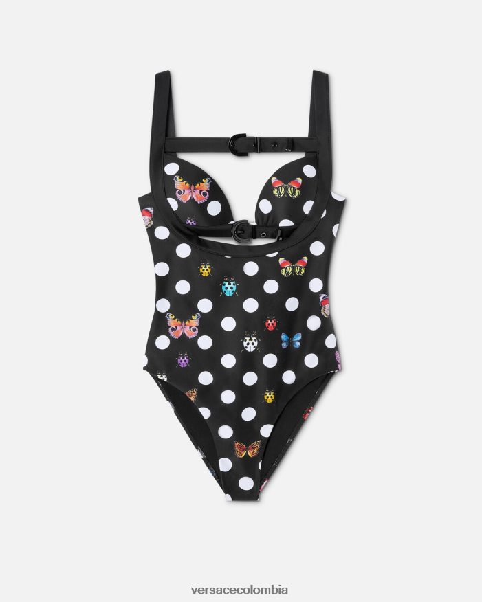 mujer traje de baño de una pieza mariposas Versace imprimir 2RP40F1117 ropa interior y ropa de playa