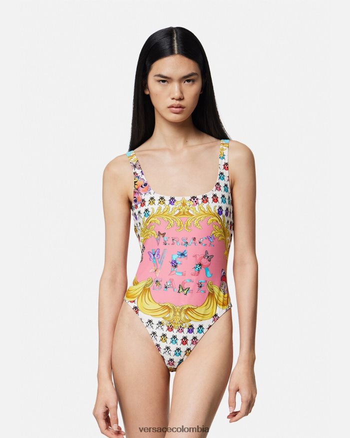 mujer traje de baño de una pieza mariposas Versace imprimir 2RP40F1134 ropa interior y ropa de playa